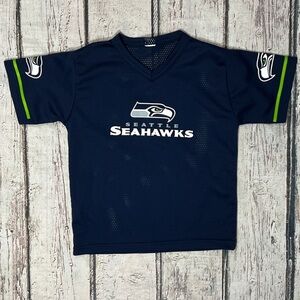 VTG Seattle Seahawks NFL Football Kids Boys Sports Youth Jersey Shirt